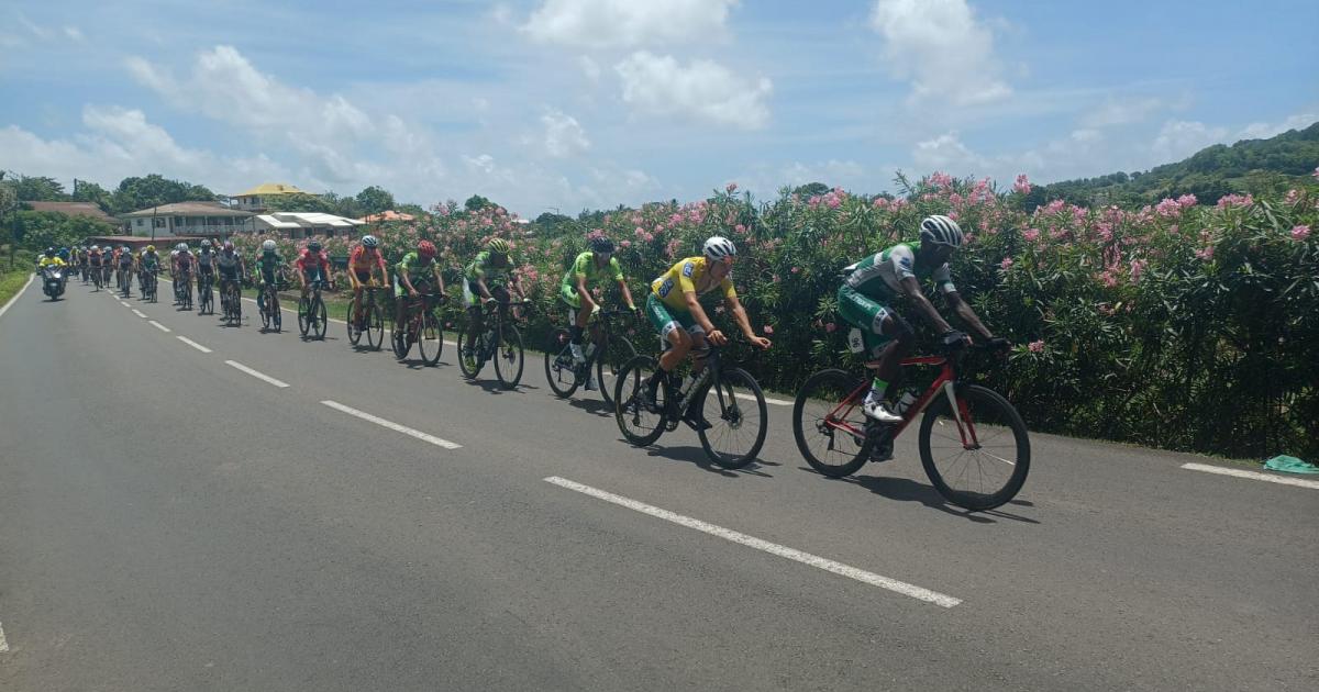 trajet tour cycliste martinique 2022